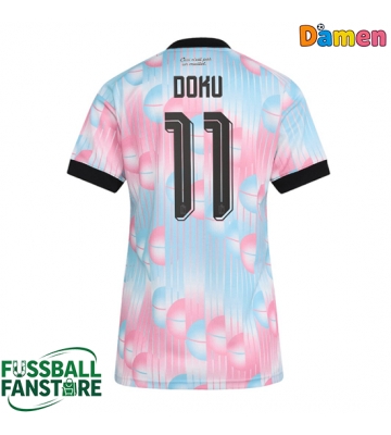 Belgien Jeremy Doku #11 Replik Auswärtstrikot Damen WM 2026 Kurzarm